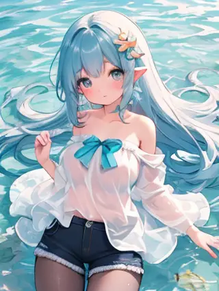 日光浴场与激光灯：光与影的交响曲