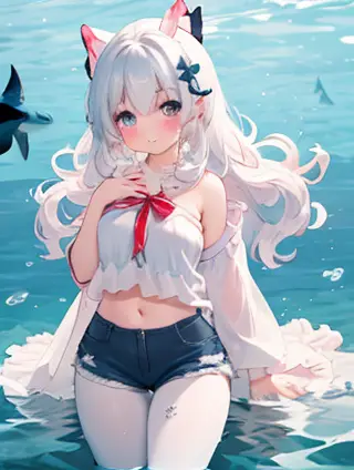 日光浴场与激光灯：光与影的交响曲